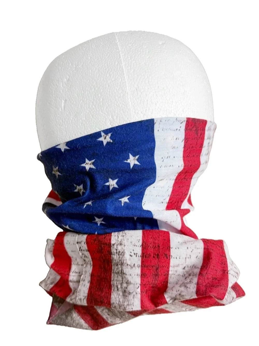 Salt Armour American Flag Neck Gaiter Face Shield Tube Scarf OSFM